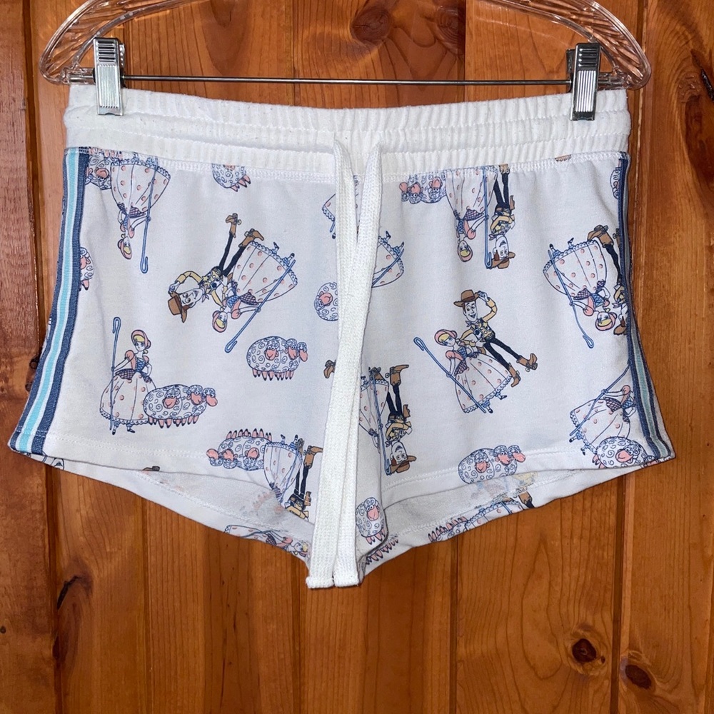 Disney Toy Story Shorts Woody and Jessie Cowboys Women's Size Small Sleepwear